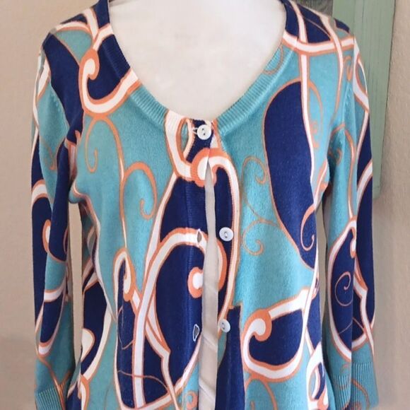 MERONA Linen Blend Dress and Sweater - Picture 2 of 12